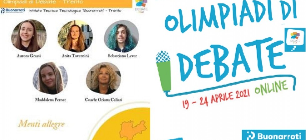 Olimpiadi di Debate, la squadra del Buonarroti sfiora le semifinali con un dito